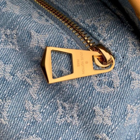 Miglior Falso Borsa Louis Vuitton CarryAll PM Monogram Denim M11462 Economiche Premium