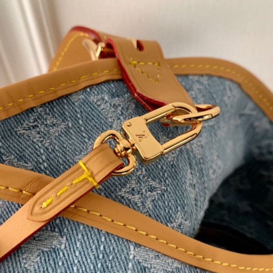 Miglior Falso Borsa Louis Vuitton CarryAll PM Monogram Denim M11462 Economiche Premium