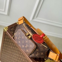 Miglior Falso Louis Vuitton Rush BumBorsa Borsa Monogram Dust Tela M11539 Economiche Premium