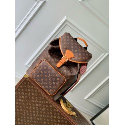 Miglior Falso Zaino Louis Vuitton Montsouris Monogram Dust Tela M11540 Economiche Premium