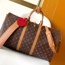Migliore Repliche Borsa Louis Vuitton Keepall Bandouliere 50 Tela Monogram Dust M11541 Economiche Outlet Online