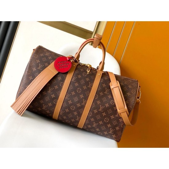Migliore Repliche Borsa Louis Vuitton Keepall Bandouliere 50 Tela Monogram Dust M11541 Economiche Outlet Online