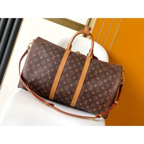 Migliore Repliche Borsa Louis Vuitton Keepall Bandouliere 50 Tela Monogram Dust M11541 Economiche Outlet Online