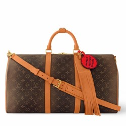 Migliore Repliche Borsa Louis Vuitton Keepall Bandouliere 50 Tela Monogram Dust M11541 Economiche Outlet Online