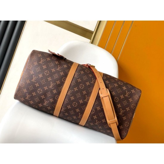 Migliore Repliche Borsa Louis Vuitton Keepall Bandouliere 50 Tela Monogram Dust M11541 Economiche Outlet Online