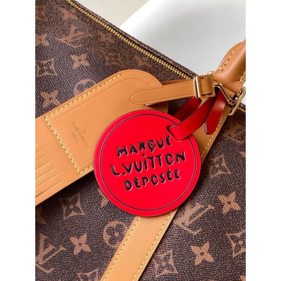 Migliore Repliche Borsa Louis Vuitton Keepall Bandouliere 50 Tela Monogram Dust M11541 Economiche Outlet Online
