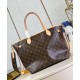 Replica perfetta Louis Vuitton Neverfull Bandouliere Inside Out MM Borsa Monogram Canvas M11947 Imitazione Outlet Online