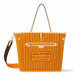 Replica perfetta Louis Vuitton Neverfull Bandouliere Inside Out MM Borsa Monogram Canvas M11947 Imitazione Outlet Online