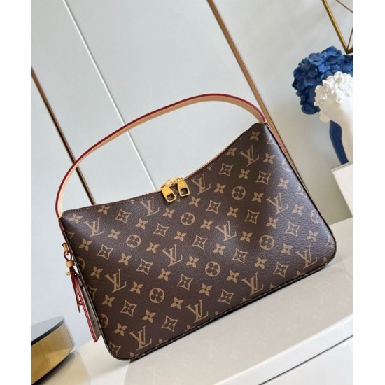 Migliore Repliche Louis Vuitton Slouchy PM Borsa Monogram Canvas M11952 Economiche Outlet Online