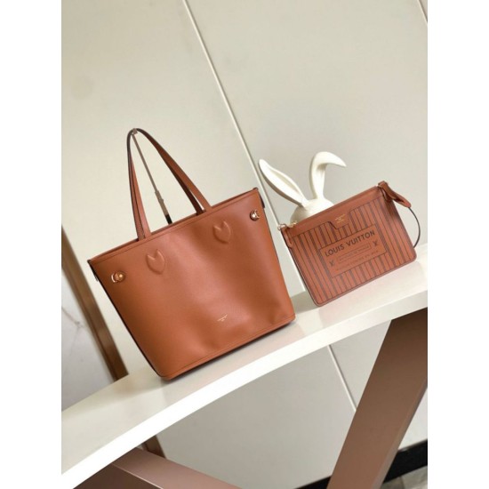 Migliore Repliche Louis Vuitton Neverfull Inside Out MM Borsa e Monogram M12061 Economiche Outlet Online