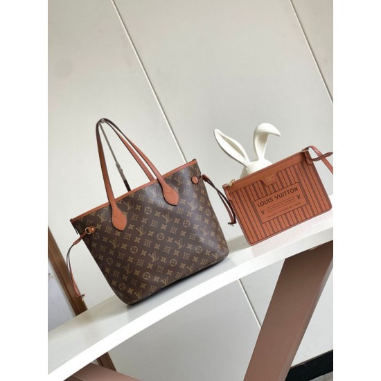 Migliore Repliche Louis Vuitton Neverfull Inside Out MM Borsa e Monogram M12061 Economiche Outlet Online