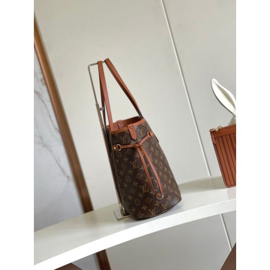 Migliore Repliche Louis Vuitton Neverfull Inside Out MM Borsa e Monogram M12061 Economiche Outlet Online