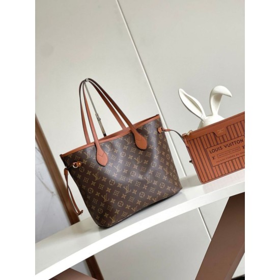 Migliore Repliche Louis Vuitton Neverfull Inside Out MM Borsa e Monogram M12061 Economiche Outlet Online