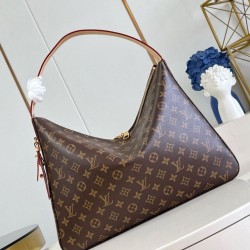 Replica perfetta Louis Vuitton Slouchy MM Borsa Monogram Canvas M12098 Imitazione Outlet Online