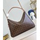 Replica perfetta Louis Vuitton Slouchy MM Borsa Monogram Canvas M12098 Imitazione Outlet Online