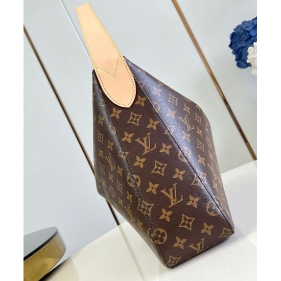 Replica perfetta Louis Vuitton Slouchy MM Borsa Monogram Canvas M12098 Imitazione Outlet Online