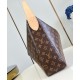 Replica perfetta Louis Vuitton Slouchy MM Borsa Monogram Canvas M12098 Imitazione Outlet Online