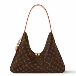 Replica perfetta Louis Vuitton Slouchy MM Borsa Monogram Canvas M12098 Imitazione Outlet Online