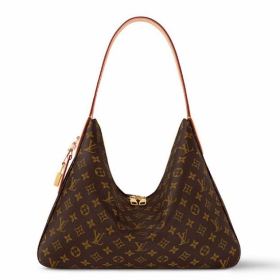 Replica perfetta Louis Vuitton Slouchy MM Borsa Monogram Canvas M12098 Imitazione Outlet Online