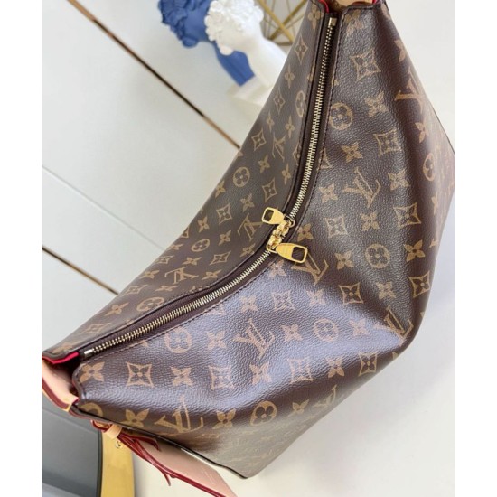 Replica perfetta Louis Vuitton Slouchy MM Borsa Monogram Canvas M12098 Imitazione Outlet Online