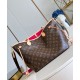 Replica perfetta Louis Vuitton Neverfull Bandouliere Inside Out MM Borsa Monogram Canvas M12257 Imitazione Outlet Online