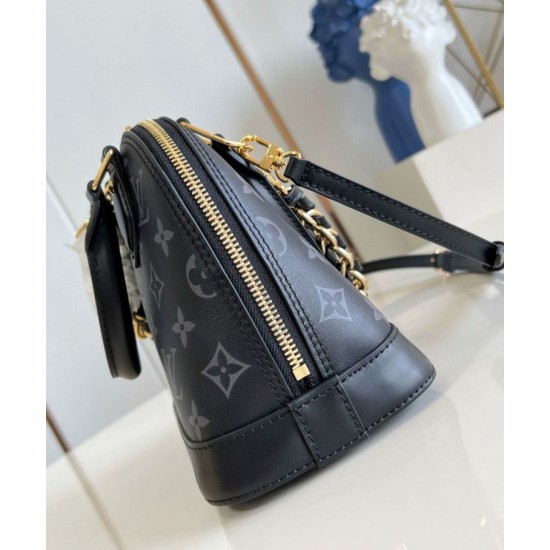 Perfette Qualità Repliche Borsa Louis Vuitton Alma BB Monogram Ink M12289 Imitazione