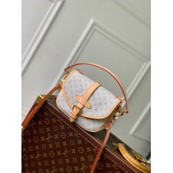 Replica perfetta Louis Vuitton Saumur Borsa BB Monogram Mini Canvas M12327 Imitazione Outlet Online