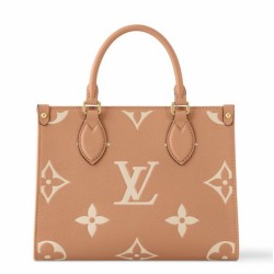Perfette Qualità Repliche Louis Vuitton Onthego PM Borsa Bicolor Monogram Empreinte M12513 Imitazione