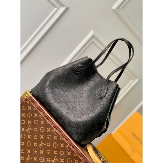 Perfette Qualità Repliche Borsa Louis Vuitton Blossom MM nera Mahina M21851 Imitazione