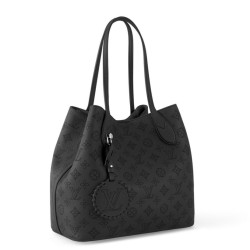 Perfette Qualità Repliche Borsa Louis Vuitton Blossom MM nera Mahina M21851 Imitazione