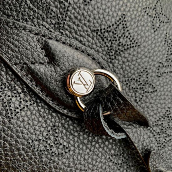 Perfette Qualità Repliche Borsa Louis Vuitton Blossom MM nera Mahina M21851 Imitazione