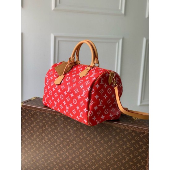 Perfette Qualità Repliche Louis Vuitton Speedy P9 Bandouliere 40 Borsa Monogram M24420 Imitazione