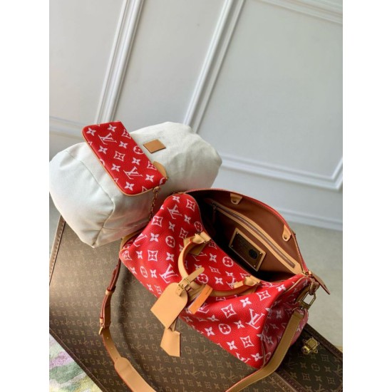 Perfette Qualità Repliche Louis Vuitton Speedy P9 Bandouliere 40 Borsa Monogram M24420 Imitazione