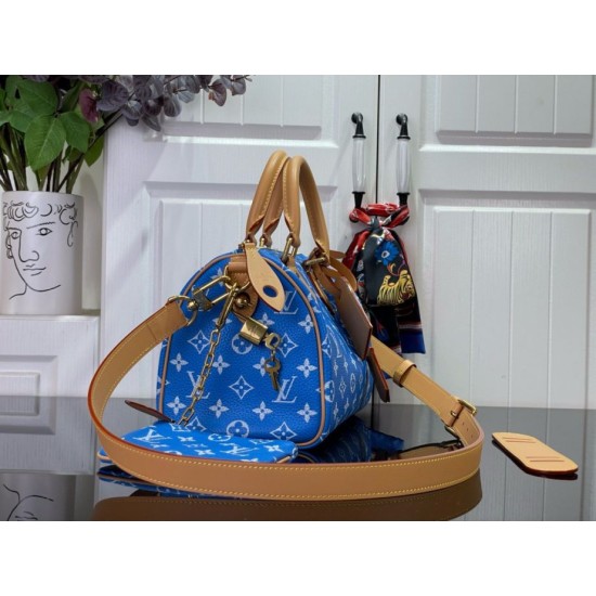 Perfette Qualità Repliche Borsa Louis Vuitton Speedy P9 Bandouliere 25 Monogram M24424 Imitazione