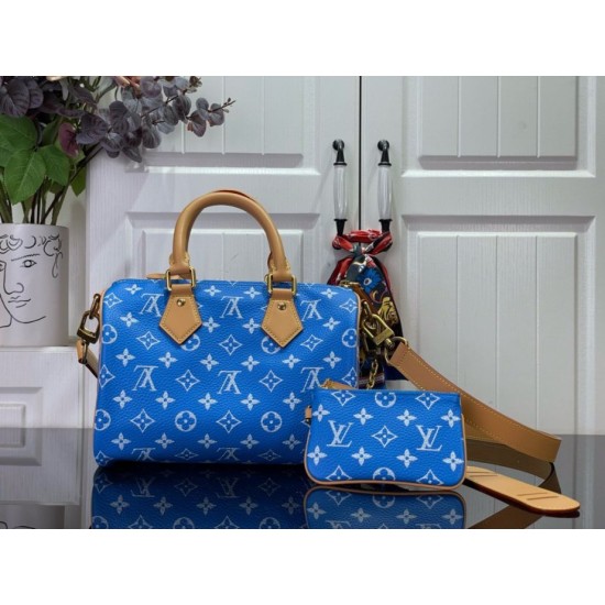 Perfette Qualità Repliche Borsa Louis Vuitton Speedy P9 Bandouliere 25 Monogram M24424 Imitazione