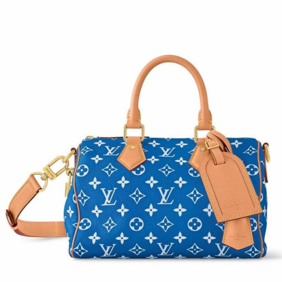 Perfette Qualità Repliche Borsa Louis Vuitton Speedy P9 Bandouliere 25 Monogram M24424 Imitazione