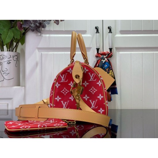 Migliore Repliche Louis Vuitton Speedy P9 Bandouliere 25 Borsa Monogram M24425 Economiche Outlet Online