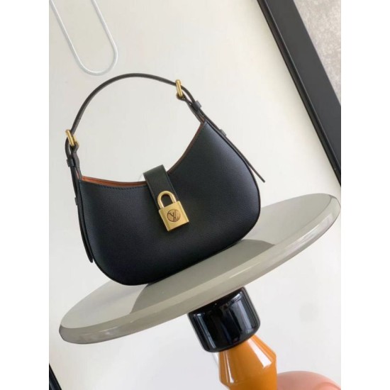 Miglior Falso Louis Vuitton Borsa a tracolla Low Key Grained M24611 Economiche Premium
