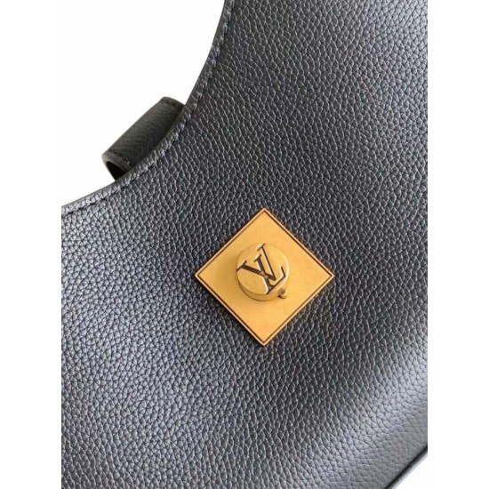 Miglior Falso Louis Vuitton Borsa a tracolla Low Key Grained M24611 Economiche Premium