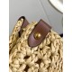 Miglior Falso Louis Vuitton OnTheGo MM Borsa Raffia Naturale M24723 Economiche Premium