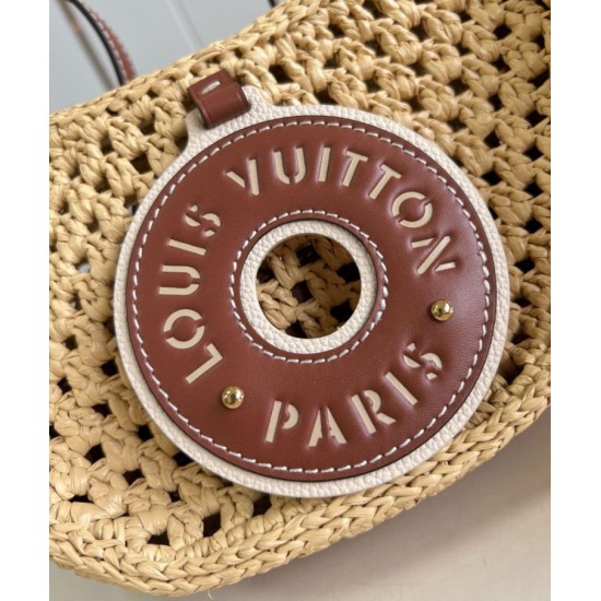 Migliore Replica Louis Vuitton Croissant MM Borsa Raffia Naturale M24811 Imitazioni Outlet Italia Migliore Repliche Louis Vuitton Croissant MM Borsa Raffia Naturale M24811 Economiche Outlet Online