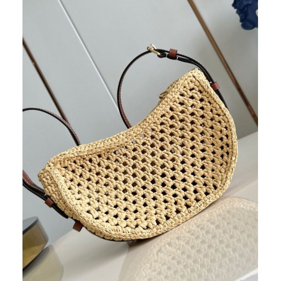 Migliore Replica Louis Vuitton Croissant MM Borsa Raffia Naturale M24811 Imitazioni Outlet Italia Migliore Repliche Louis Vuitton Croissant MM Borsa Raffia Naturale M24811 Economiche Outlet Online