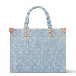 Replica perfetta Borsa Louis Vuitton Let Go PM Monogram Denim M24897 Imitazione Outlet Online
