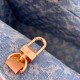Replica perfetta Borsa Louis Vuitton Let Go PM Monogram Denim M24897 Imitazione Outlet Online
