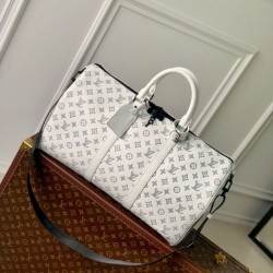Migliore Repliche Louis Vuitton Keepall Bandouliere 50 Borsa Monogram Shadow M24954 Economiche Outlet Online