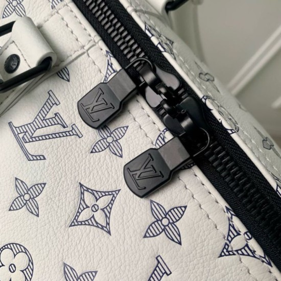 Migliore Repliche Louis Vuitton Keepall Bandouliere 50 Borsa Monogram Shadow M24954 Economiche Outlet Online