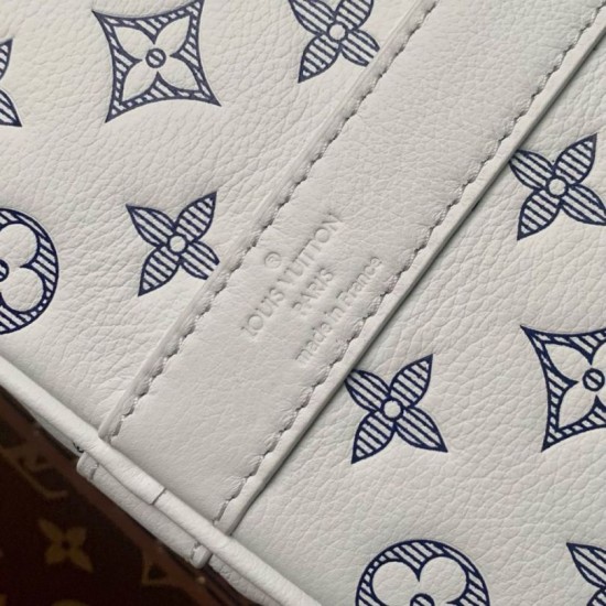 Migliore Repliche Louis Vuitton Keepall Bandouliere 50 Borsa Monogram Shadow M24954 Economiche Outlet Online