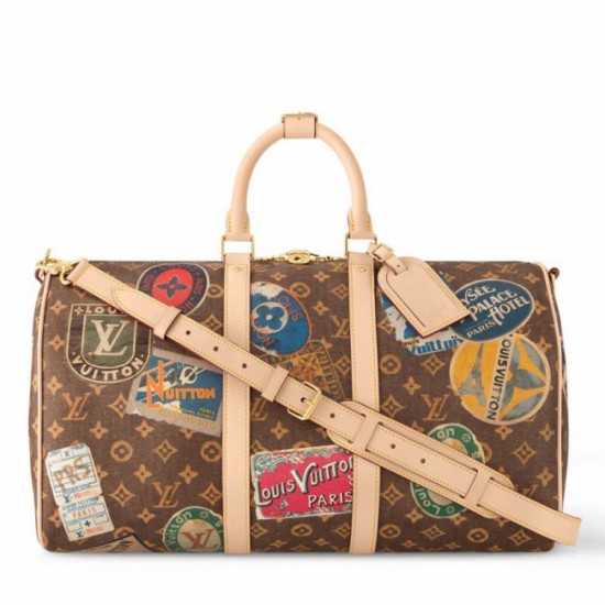 Louis Vuitton Keepall Bandouliere 45 Borsa Monogram Tela M24960 Replica originale di alta qualità Replica perfetta Louis Vuitton Keepall Bandouliere 45 Borsa Monogram Tela M24960 Imitazione Outlet Online