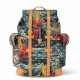 Perfette Qualità Repliche Zaino Louis Vuitton Christopher MM Monogram Surfin Canvas M24996 Imitazione