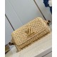 Replica perfetta Louis Vuitton Twist West Borsa Raffia Naturale M25030 Imitazione Outlet Online